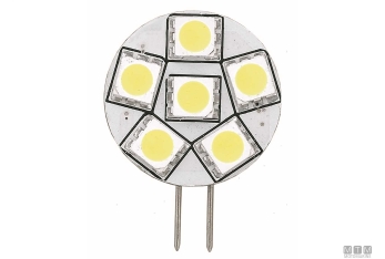 Lampadina led g4 10/30v d28 side pin< 