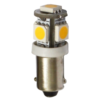 Lampadina LED per fanali, luci cortesia e luci di via zoccolo BA9S