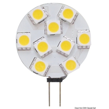 Lampadina LED SMD G4 12/24 V attacco laterale 