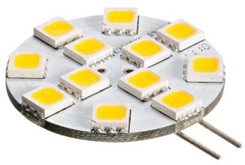 Lampadina LED SMD G4 12/24 V attacco laterale 