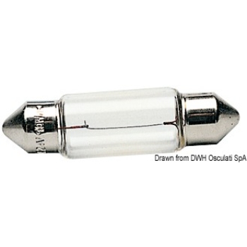 Lampadina siluro 24 V 10 W 