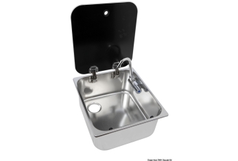 Lavello ad incasso con coperchio 