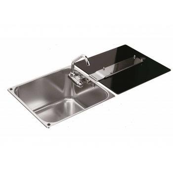 Lavello Inox Lucido con Coperchio