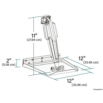 Lenco Pro Control Auto Edge 305 x 305 mm 