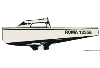 Lettere bianche P 20 cm 