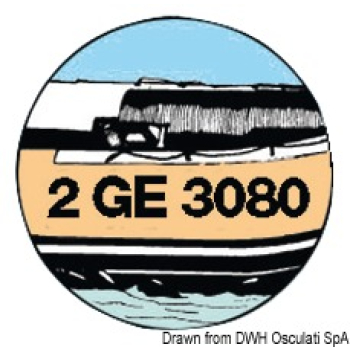 Lettere P 20 cm nero 