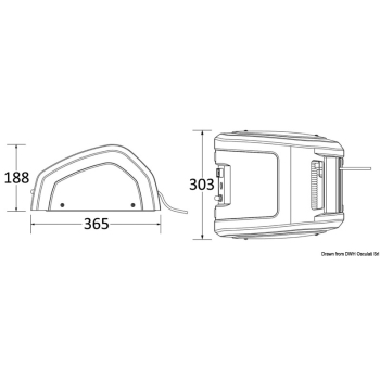 Lewmar Captive CRW 400 