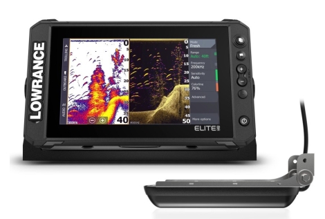 Lowrance GPS/ECO Elite 9 FS con Trasduttore 3-1