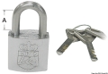 Lucchetto acciaio inox 40x26 mm 