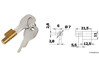 Lucchetto per gancio traino 