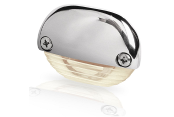 Luce cortesia bianco caldo - inox