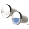 Luce cortesia led 12v round inox bianca