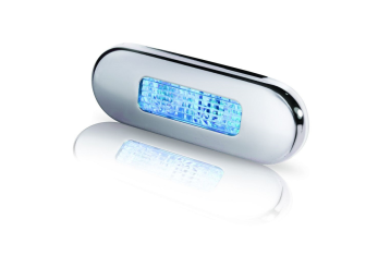 Luce cortesia oblong blu