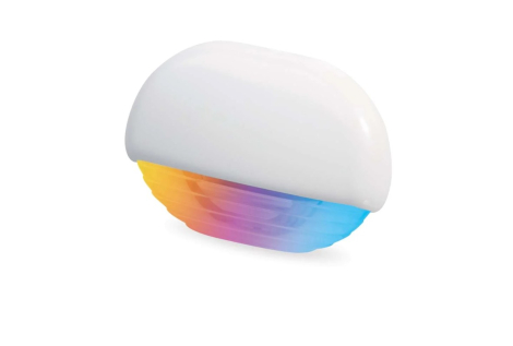 Luce cortesia rgb - plastica bianca