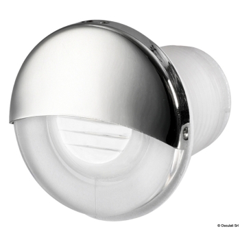 Luce di cortesia LED da incasso tonda blu 