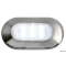 Luce di cortesia ovale 6 LED bianchi 