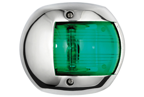 Luce di via Classic 20 LED - 112,5° destro calotta inox