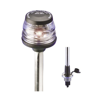 Luce estraibile a 360°-base tonda