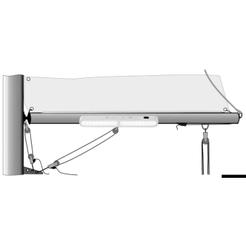 Luce LED sottoboma magnetica 