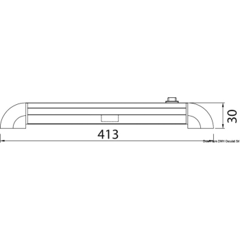 Luce rotante Turnstripe 16 LED 
