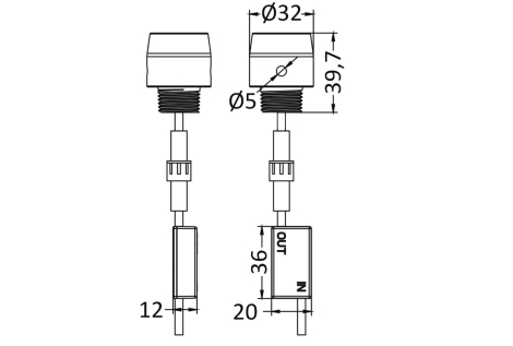 Luce subacquea LED per plancetta LED Blu 