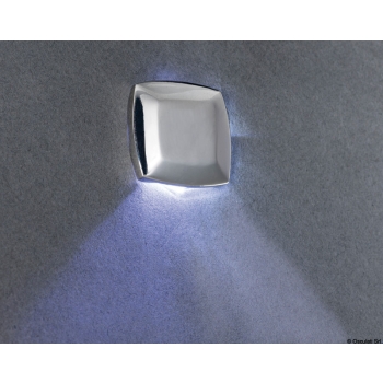 Luci di cort LED SQUARE luce bianca verso il basso 