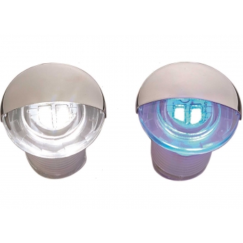 Luci di Cortesia LED 12V Round Inox