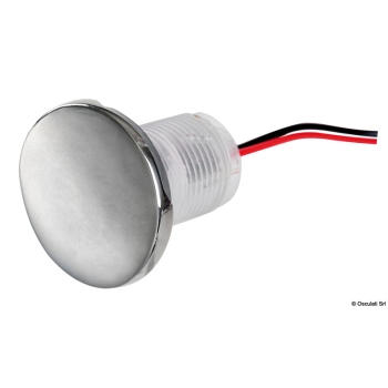 Luci di cortesia LED ROUND luce blu doppio fascio 