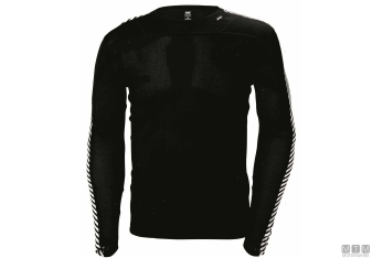 Maglietta hh lifa crew 990 nero m 