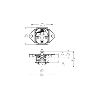 Magnetotermico ad incasso 100a