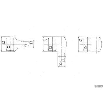 Manicotto bowman 3667np< 