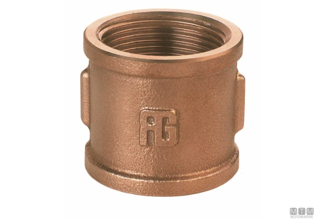 Manicotto f 2"1/2 brz