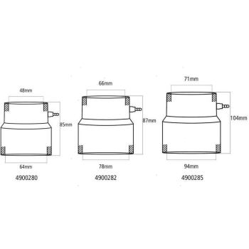 Manicotto premitreccia 35/40mm