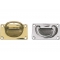 Maniglia incasso 70x43mm ol