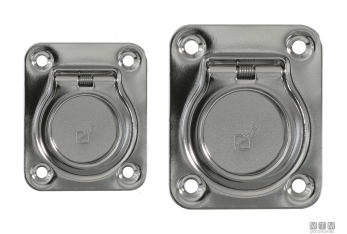Maniglia incasso roca 50x60mm inox 