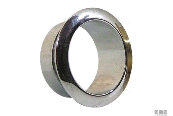Maniglia passante d32mm in ottone cromato