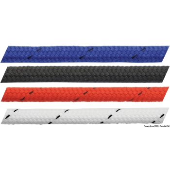 Marlow poliestere Matt 14 mm blu 