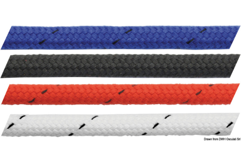 Marlow poliestere Matt 5 mm bianca 