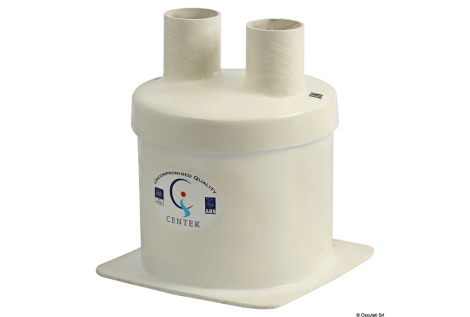 Marmitta vetroresina 75 mm 