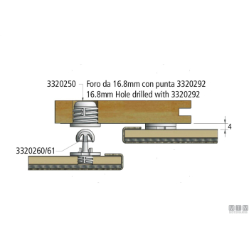 Maschio 5kg da incollare std