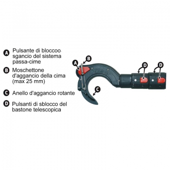 Mezzo Marinaio Passacima Hook & Moor - Versione CARBO