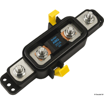 MIDI 3x Fuse Block w/Sealed Cover, M8 Inputs/Outputs, Retail Pack 