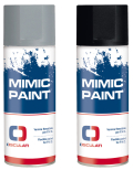 MIMIC PAINT Spay rinnova pvc RAL 7035 grigio 400ml 