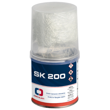 Mini kit resina SK 200 200 g M2148 M2137 + BPO