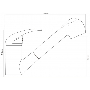 Miscelatore Shower Un Getto