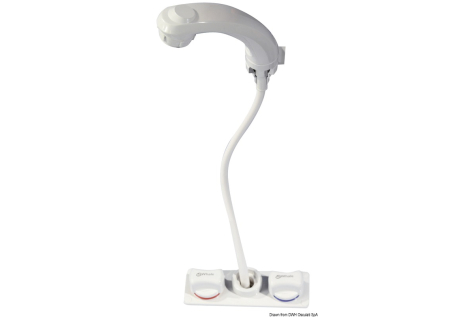 Miscelatore Whale Elegance estraibile 