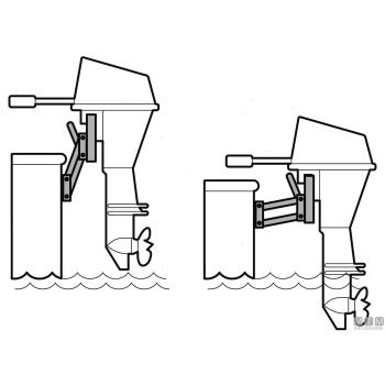 Molla inox supporto motore 15hp