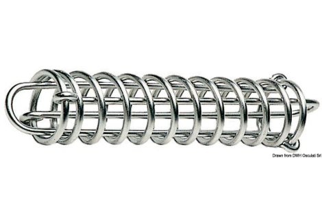 Molla ormeggio inox 275 mm 