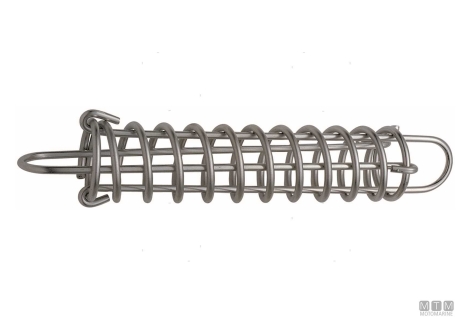 Molla ormeggio std inox l430 d80< 