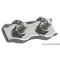 Morsetti inox doppi 5 mm 